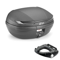 Givi V45NT Topcase 45L Schwarz Mit Platte Honda XL 125 Varadero 2001-2003