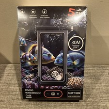 5th GENERATION Professional 100ft/30M Underwater Diving Waterproof Phone Case