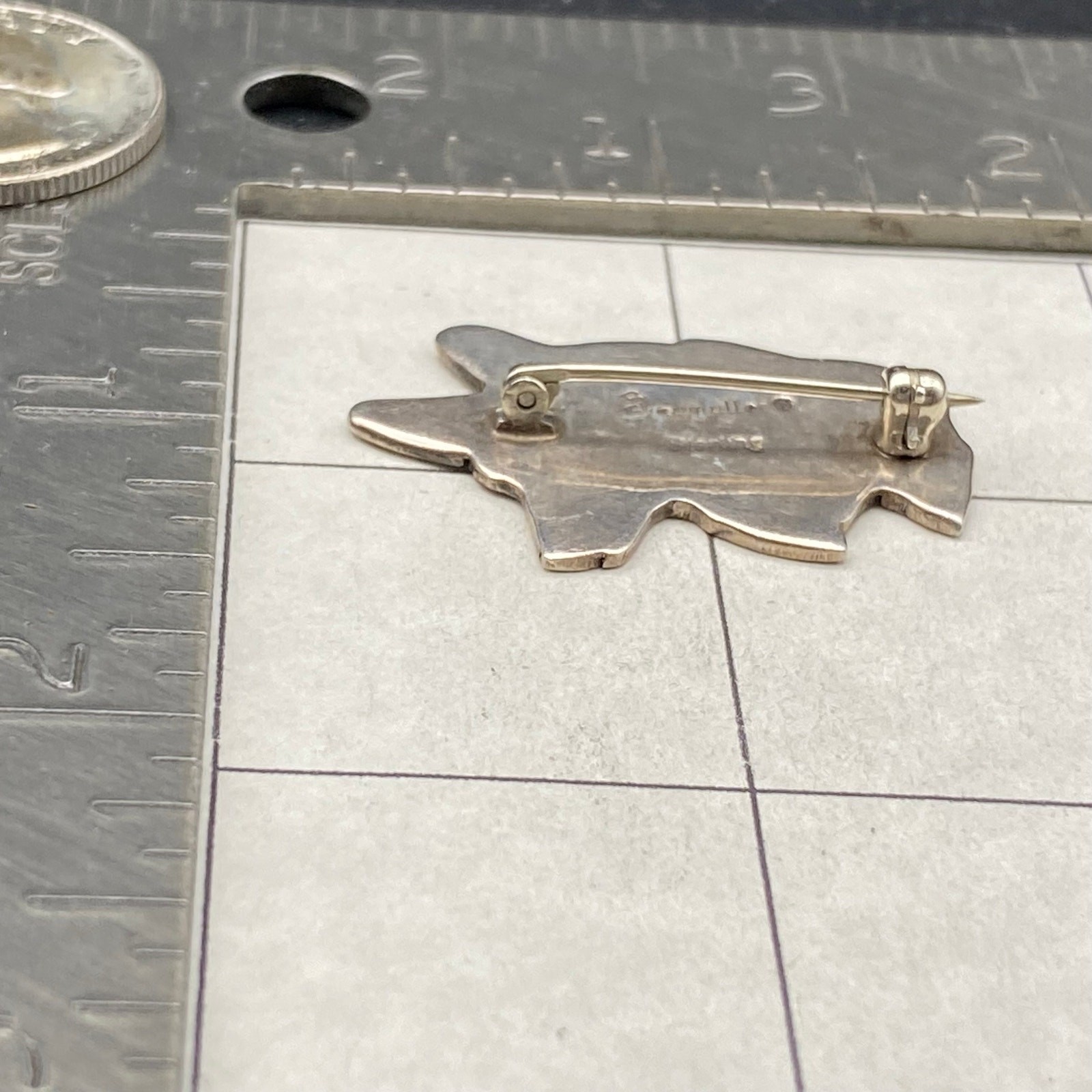 Vintage Cardigan Corgi Dog Braumuller Sterling Si… - image 6