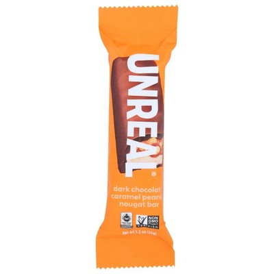 Choc Bar Dk Cml Pnt Nougt  1.2 Oz(Case Of 12) By Unreal