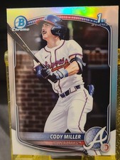 2025 Bowman Draft - Chrome Cody Miller #BDC-91 Refractor (RC) Atlanta Braves