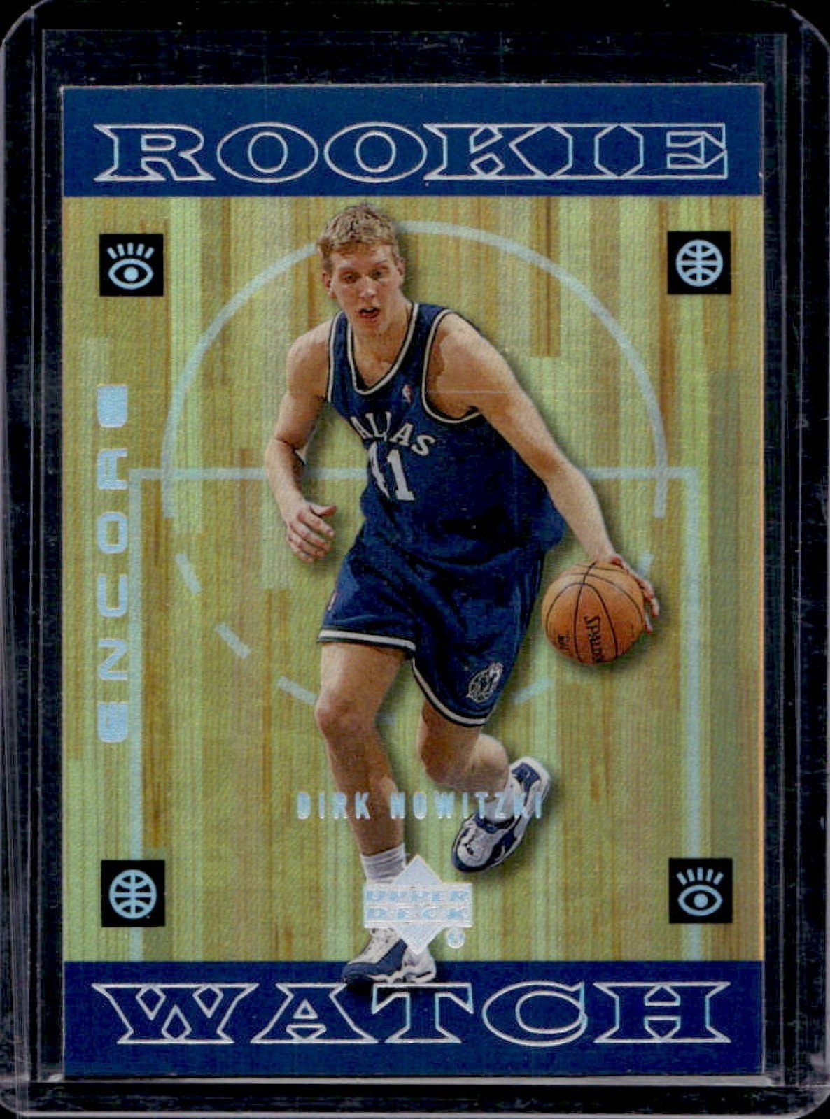 1998-99 Upper Deck Encore Dirk Nowitzki Rookie RC #122 Mavericks