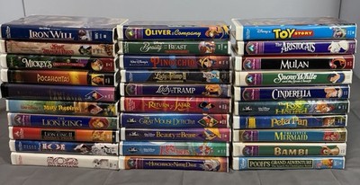 コレクション THE  WALT  DISNEY Lot 30 Walt Disney Animated Classics VHS Tapes Masterpiece
