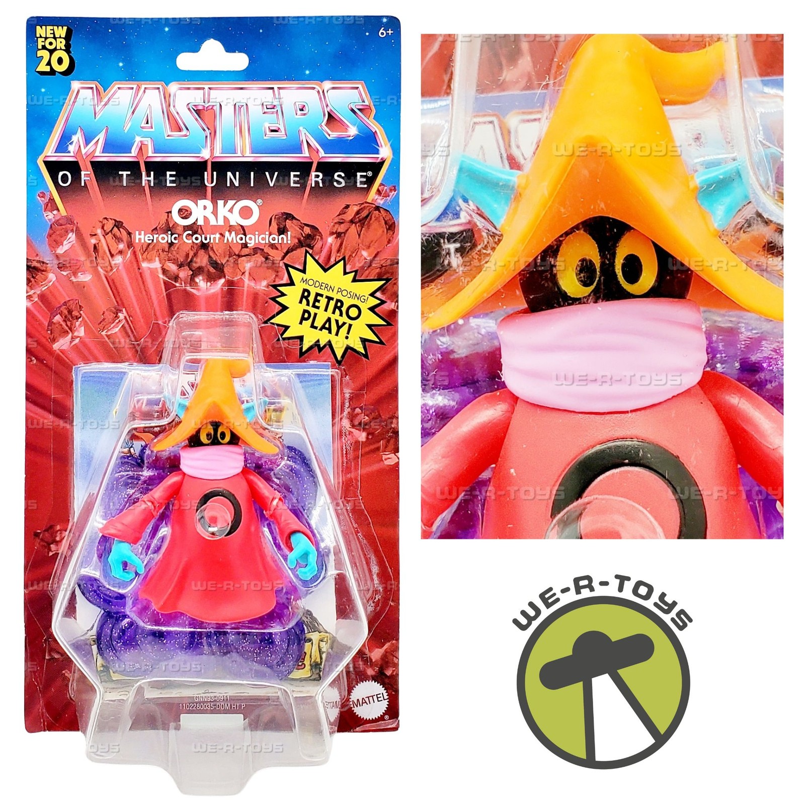 Masters of the Universe Origins Orko Action Figure 2020 Mattel GNN93