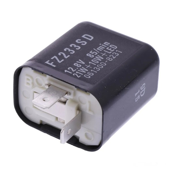 Blinkrelais Elektrisch Originalersatzteil 12.8V 2-Polig LED-image