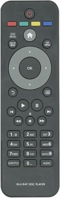 Blu-Ray DVD Remote for All Philips Blue-Ray DVD Philips BDP3406