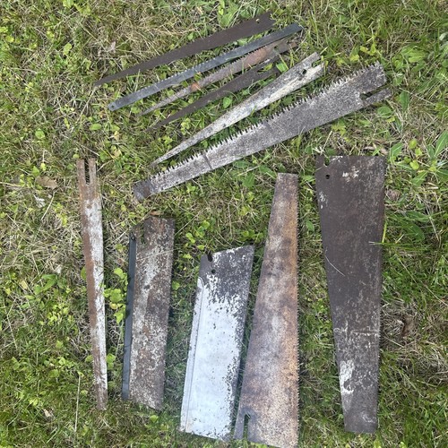 11 Saw Blades Metal And Wood