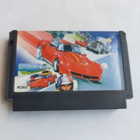 Road Fighter Konami pre-owned Nintendo Famicom NES Tested