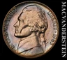 1963-D Jefferson Nickel - Choice Gem Brilliant Unc+++ Color No Reserve #L3295