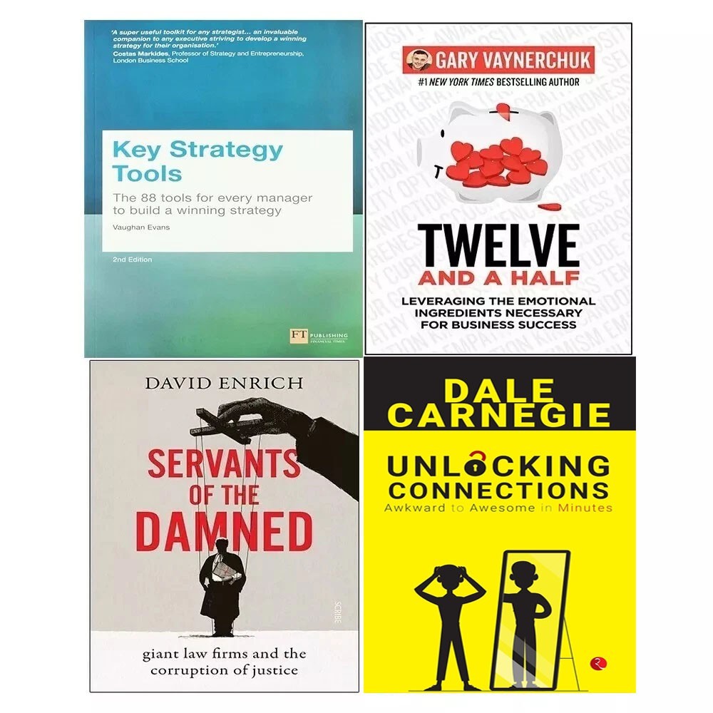 Key Strategy, Servants of Damned, Twelve Half, Unlocking Connections 4 Books Set