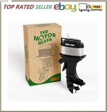 The Motor Mixer by HMC - Novelty Boat Motor Coffee Mixer Wind-Up Outboard Mini