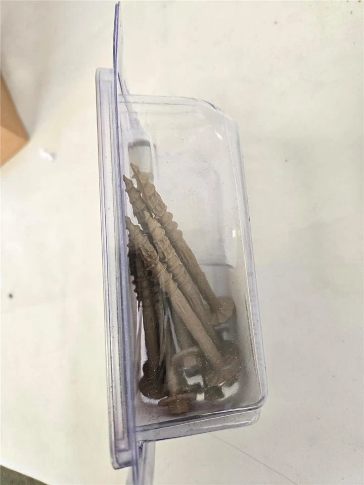 = Лот из 5 деревянных шестигранных винтов Simpson Strong Tie SDWH 12 CT 3 дюйма наружного класса - Изображение 4 из 4