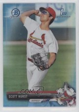 2017 Bowman Draft Chrome Sky Blue Refractor 118/399 Scott Hurst #BDC-126 ti8