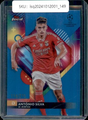 2022 Topps FINEST Antonio Silva /275 No specific parallel/variety mentioned #57