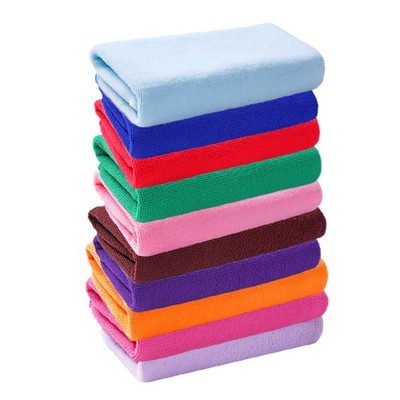 10 Pcs Hand Towels Washcloths Comfortable Absorbent Cleaning Cloths