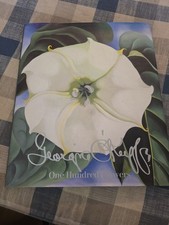 HUGE 1st ED HARDCOVER BOOK Georgia O'Keeffe One Hundred Flowers ART PAINTING