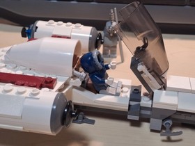 Lego Star Wars 8085 Freeco Speeder with instructions and 2 figures