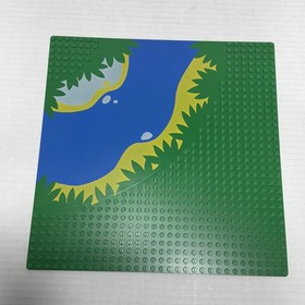 Vintage LEGO 32x32 Baseplate 2359px3 Curved River 6278 6292 Enchanted Island