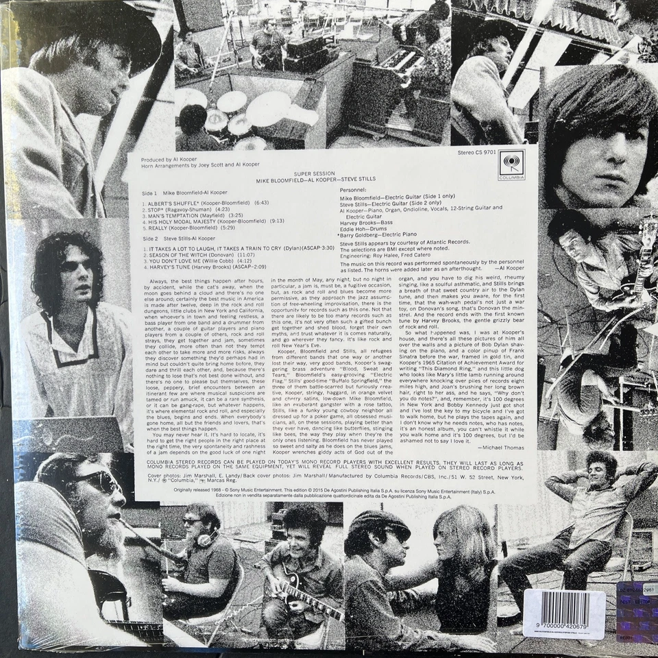 SEALED SUPER SESSION-Mike Bloomfield Al Kooper Steve Stills Rock OOP VINYL Dylan - Image 2 of 4