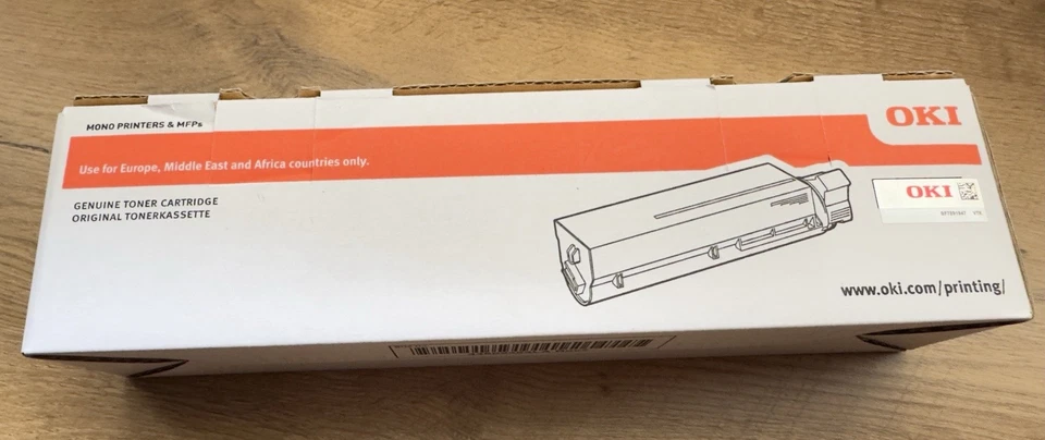 OKI Toner black 46861308 10.000 Seiten C834 C844 neu und OVP - Bild 2 von 3