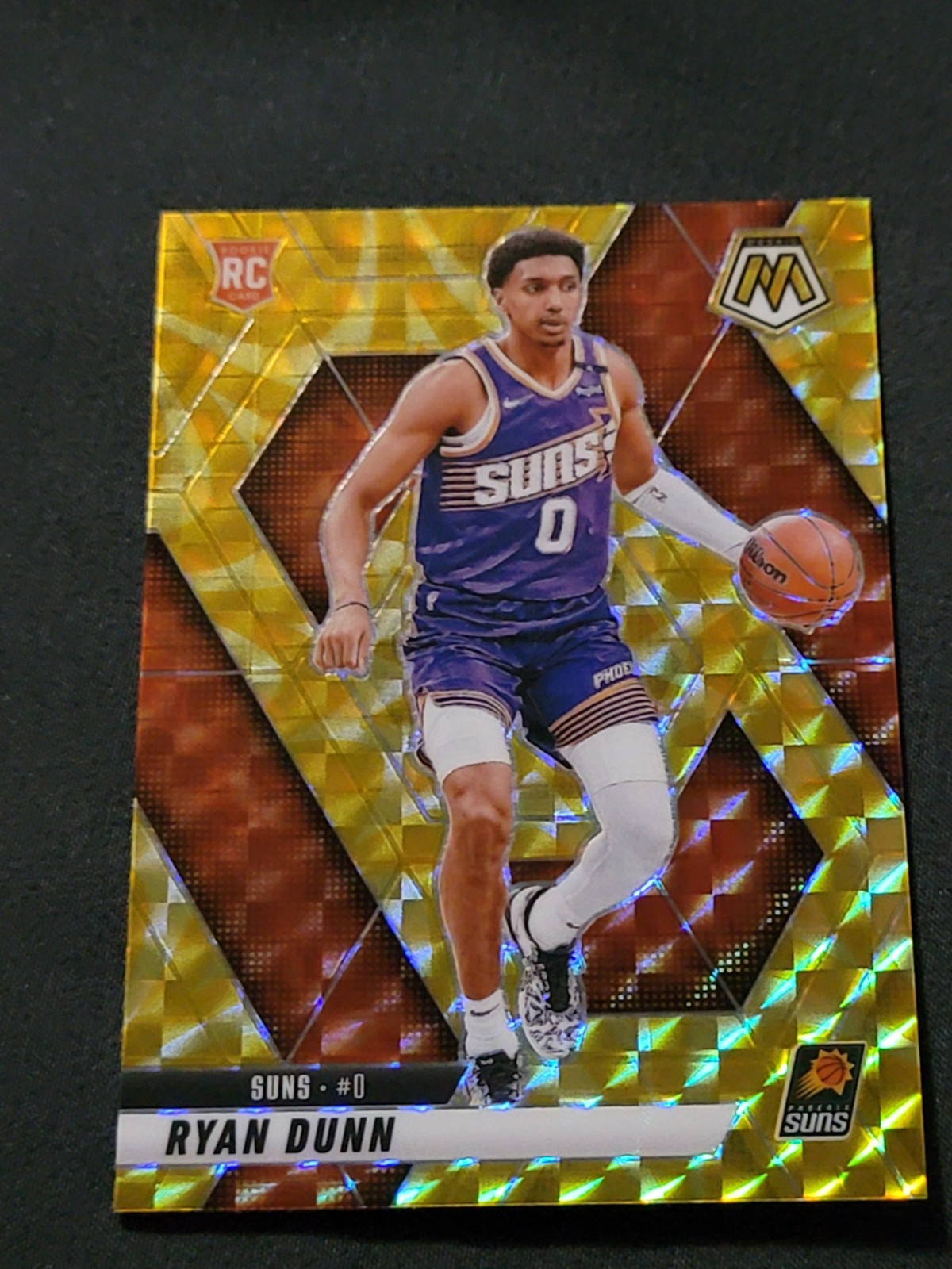 2024-2025 Panini Mosaic Ryan Dunn 233 Reactive Yellow Prizm