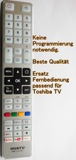 Universal Fernbedienung für alle Toshiba LCD LED Fernseher