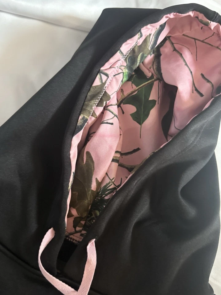 Trail Crest para mujer talla pequeña negro y rosa Foto 4 de 4