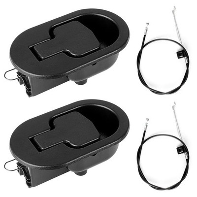 Nonley Recliner Pull 2.7 inches x 4.4 x 1.5 inches, Plastic 2 Pack