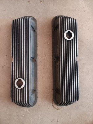 Ford Small Block Cal Custom Hawk Aluminum Valve Covers Ford 260-289 302