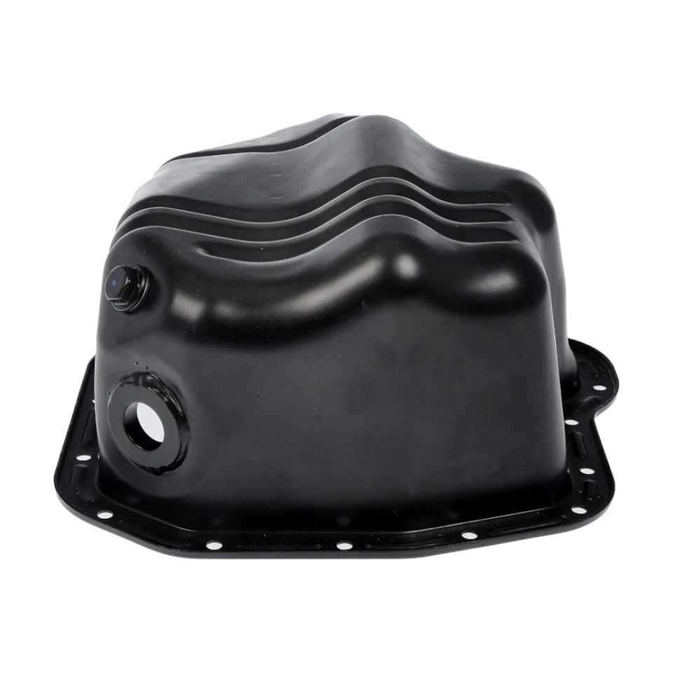For GMC Savana 4500/3500/2500 2010-2016 Engine Oil Pan | Steel Material | Black - Image 2 of 4