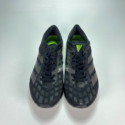 Adidas Adizero Boston 9 Black Signal Green Running Shoes 