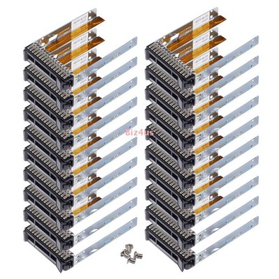 20x 2.5'' SAS/SATA Drive Tray Caddy Bracket for IBM/Lenovo System X3550 X3650 M5