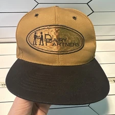 Nissun Dairy Partners Hat Vintage Embroidered Rare HTF Farming Grandpa Core Hat