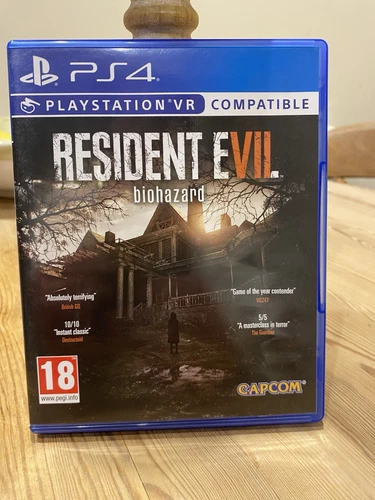 Resident Evil 7: Biohazard Sony PS4 Game VGC PlayStation 4 Game Near Mint