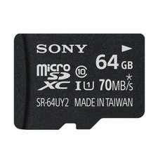 Sony 64GB Class 10 UHS-1 microSDHC Memory Card Storage Disk