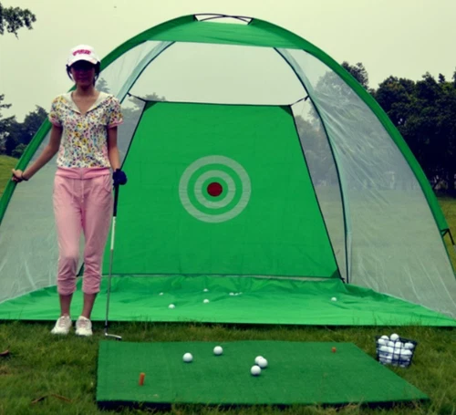 Golf Practice Net Tent Golf Hitting Cage Garden Grassland Practice Tent Golf - Picture 3 of 26