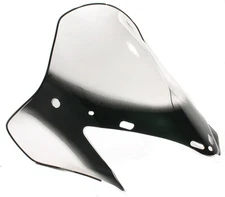 Yamaha RS Rage, 2005 2006 2007, 15" Black Graphics On Clear Windshield