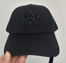 Amiri MA CRYSTAL CANVAS HAT BRAND NEW ONE SIZE AUTHENTIC