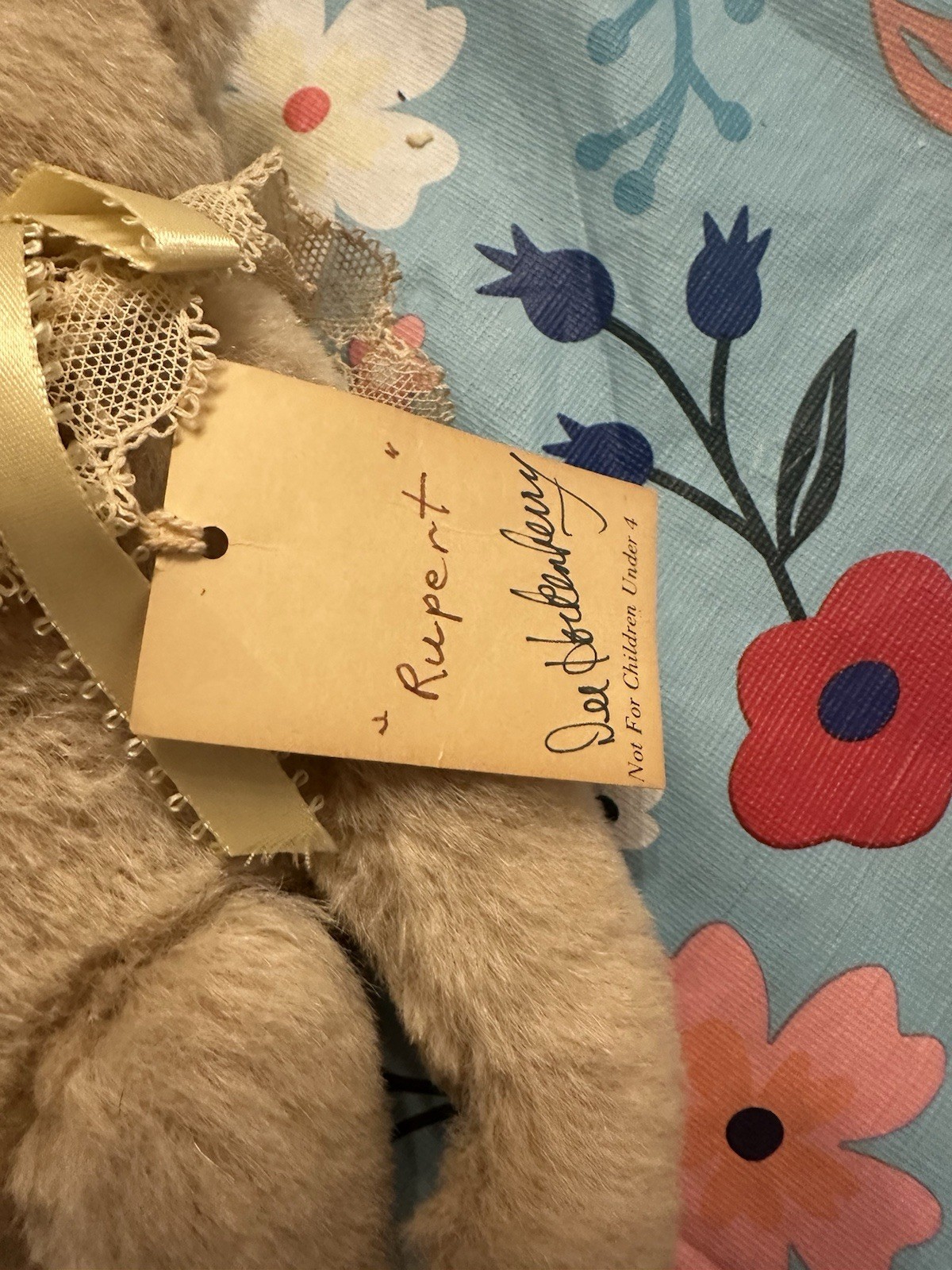 Vintage Mohair Teddy Bear By Bears N Things Fully Jointed Furbelows Hockenberry