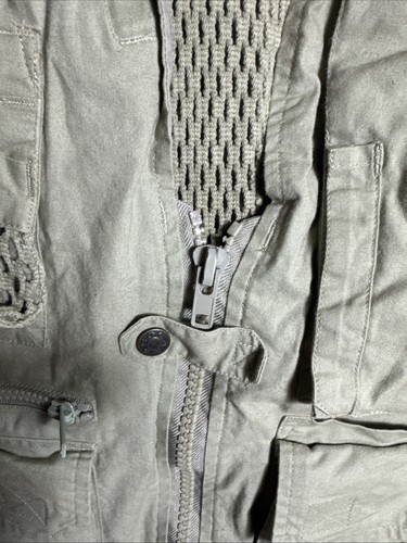 Gilet tattico vintage Smith e Wesson uomo grande abbronzatura pesca caccia safari foto - Foto 3 di 10