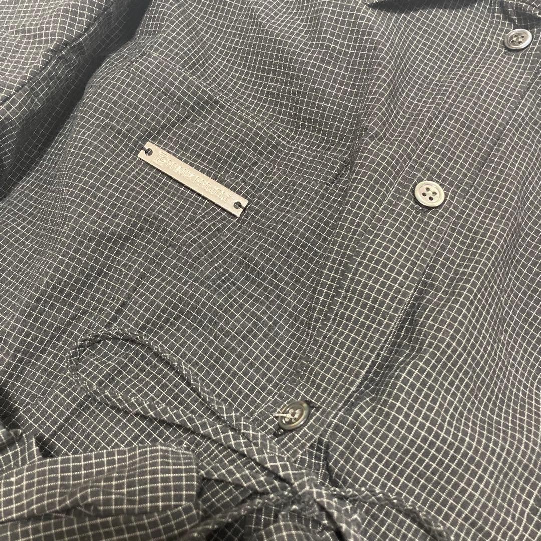 PRANK PROJECT Voluminous Ruffled Short Shirt Blac… - image 6