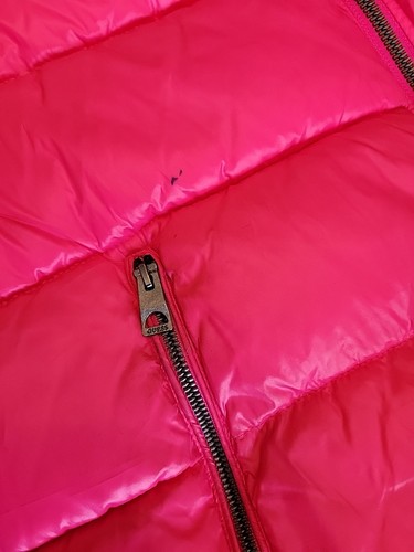 Guess Puffer Jacket with Removable Hood - Size XXL Hot Pink - Picture 15 of 17