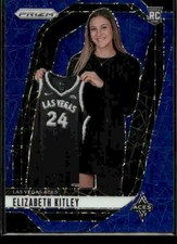 2024 Panini Prizm WNBA #140 Elizabeth Kitley Blue Velocity Prizm