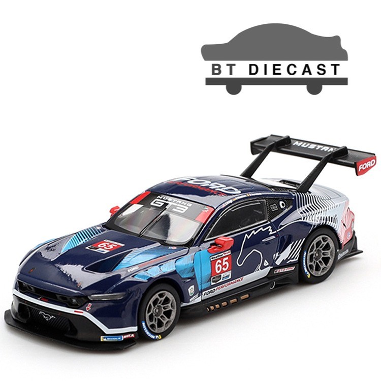 Mini Gt Ford Mustang Gt3 #65 Ford Multimatic Motorsports 2024 Imsa 1/64 Mgt01012