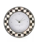 Silver-Plated round Desk Clock, Decorative Clock for Living Room, Kitchen, or Of