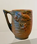ROSEVILLE MID CENTURY MODERN BUSHBERRY RUSSET MUG # 1 -3 1/2 MINT CONDITION (2)