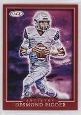 2022 SAGE Low Series Artistry Red Desmond Ridder #ART-DR 0s2w