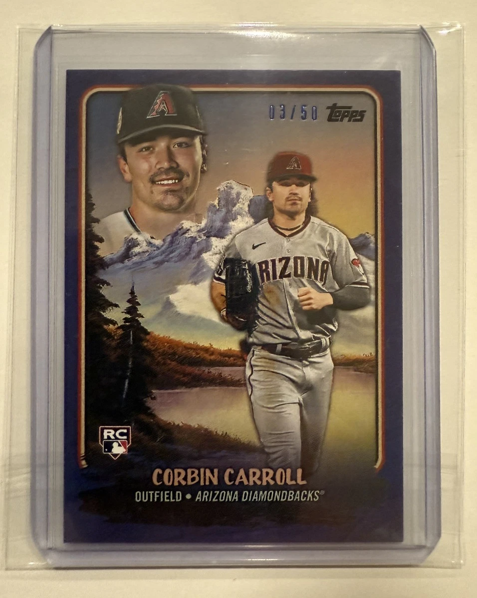 2023 Topps X Bob Ross The Joy of Baseball - Corbin Carroll #BT-6