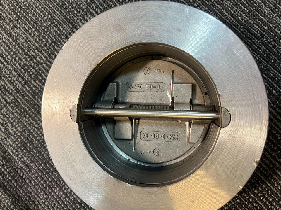 Válvula de retención de oblea de grúa 4" 300 ASME-SER 740 CWP-PSI 22420-B0-04 sin golpe Foto 3 de 4