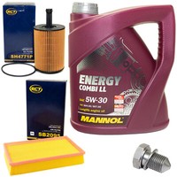 MotoröL Filter Set 5W30 4 Liter + ÖLablassschraube FüR VW Multivan Transporter V